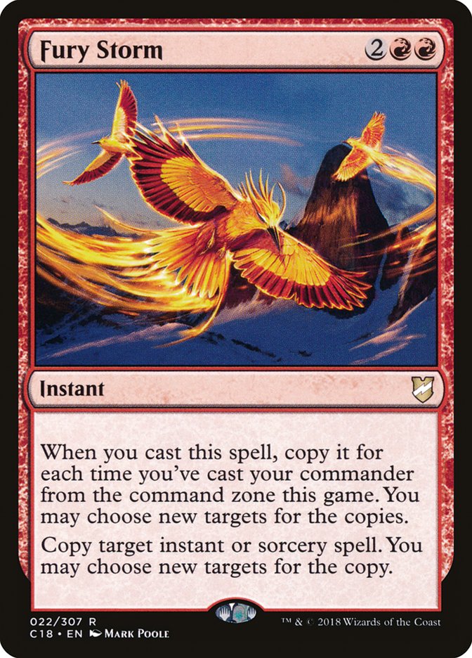 Fury Storm [Commander 2018] | Gamers Paradise