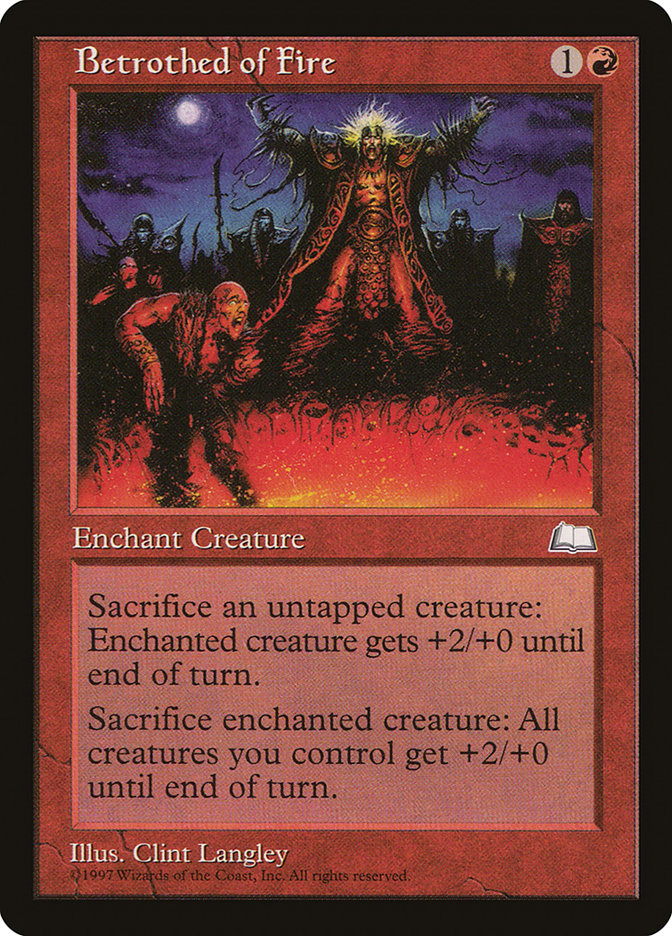 Betrothed of Fire [Weatherlight] | Gamers Paradise