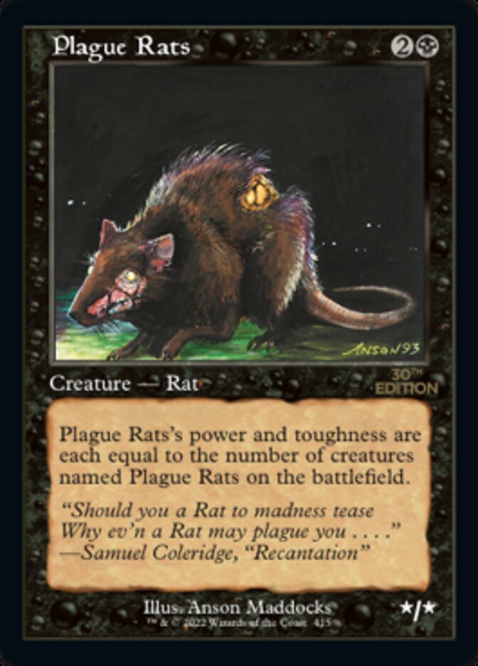 Plague Rats (Retro) [30th Anniversary Edition] | Gamers Paradise