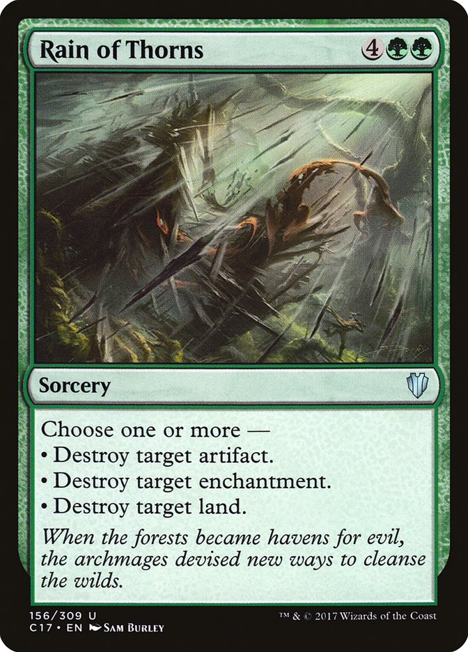 Rain of Thorns [Commander 2017] | Gamers Paradise