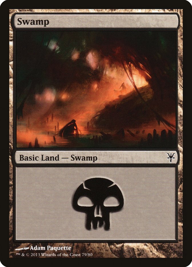 Swamp (79) [Duel Decks: Sorin vs. Tibalt] | Gamers Paradise