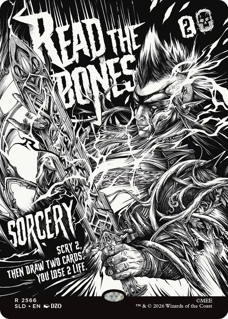 Read the Bones (2566) [Secret Lair Drop Series] | Gamers Paradise