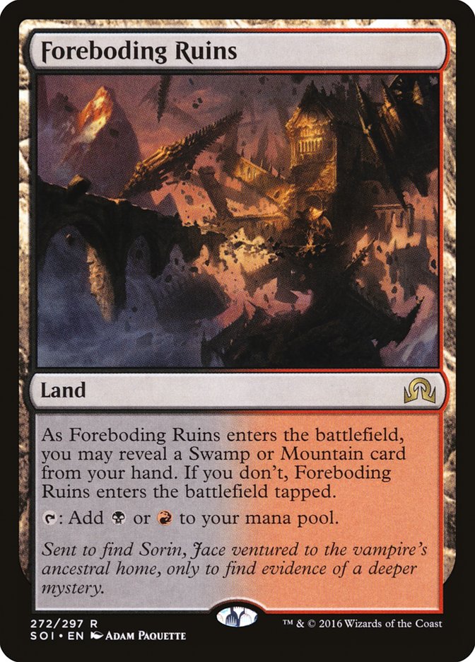 Foreboding Ruins [Shadows over Innistrad] | Gamers Paradise
