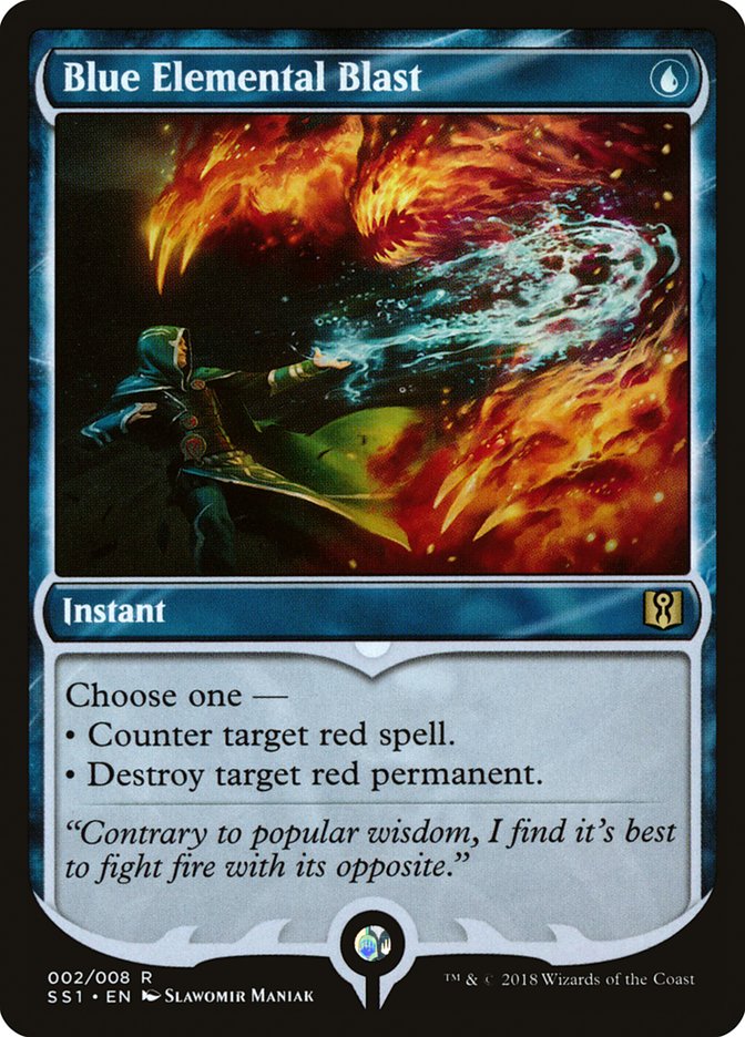 Blue Elemental Blast [Signature Spellbook: Jace] | Gamers Paradise