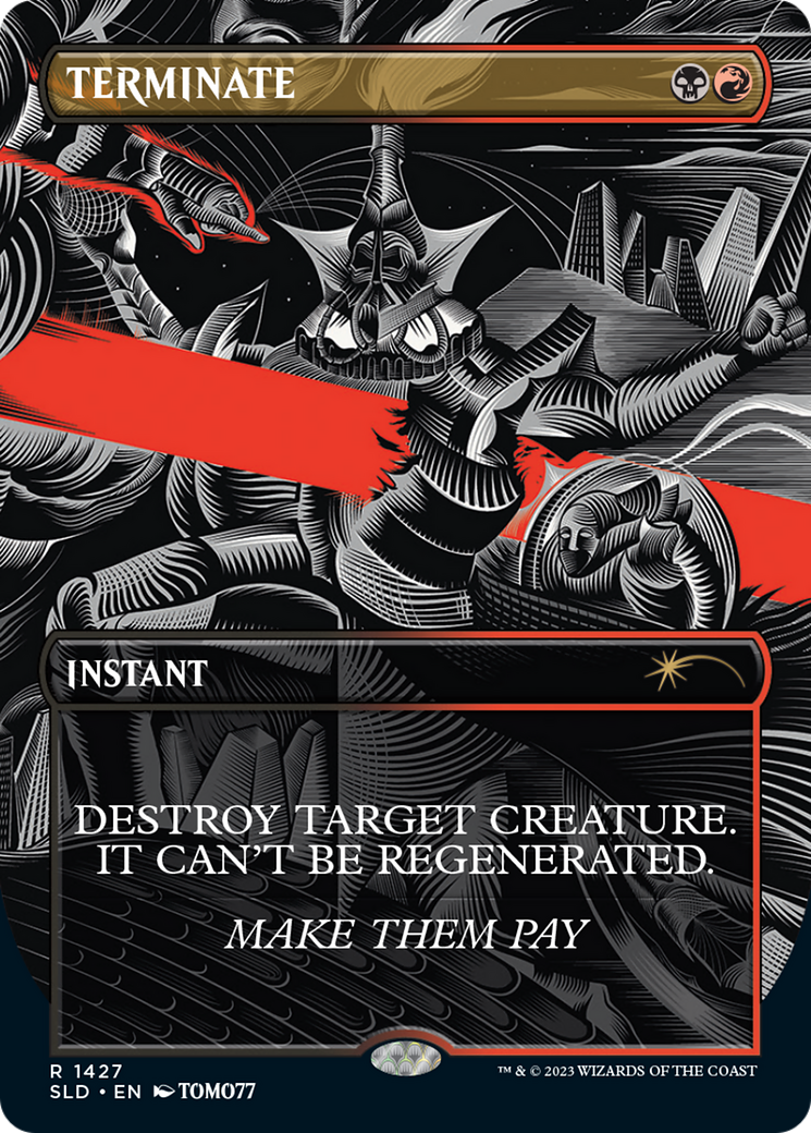 Terminate [Secret Lair Drop Series] | Gamers Paradise