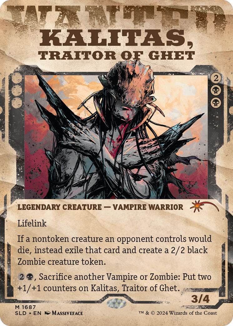 Kalitas, Traitor of Ghet [Secret Lair Drop Series] | Gamers Paradise