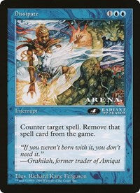 Dissipate (4th Place) (Oversized) [Oversize Cards] | Gamers Paradise