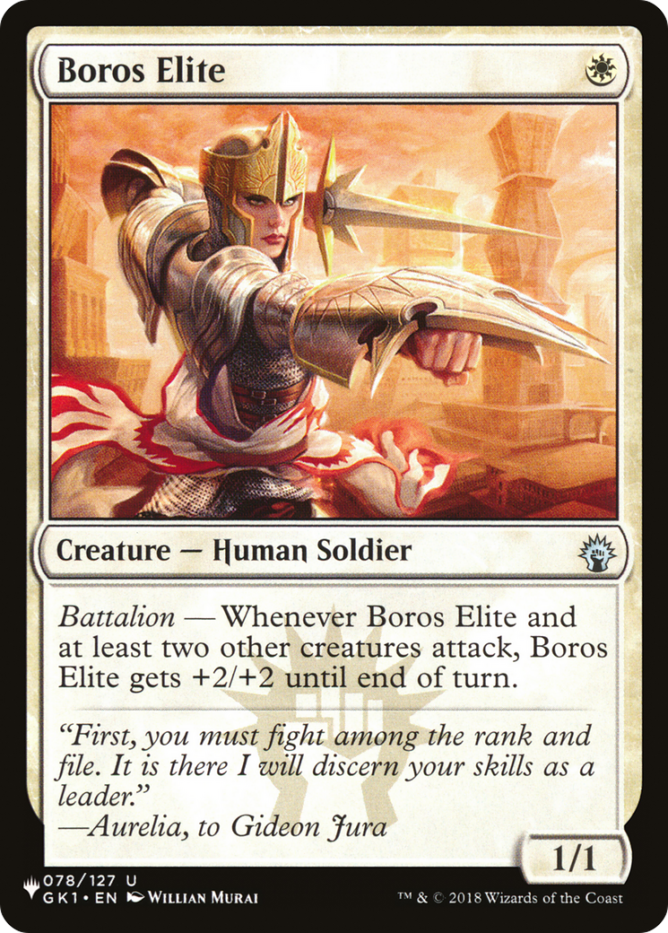 Boros Elite [The List Reprints] | Gamers Paradise