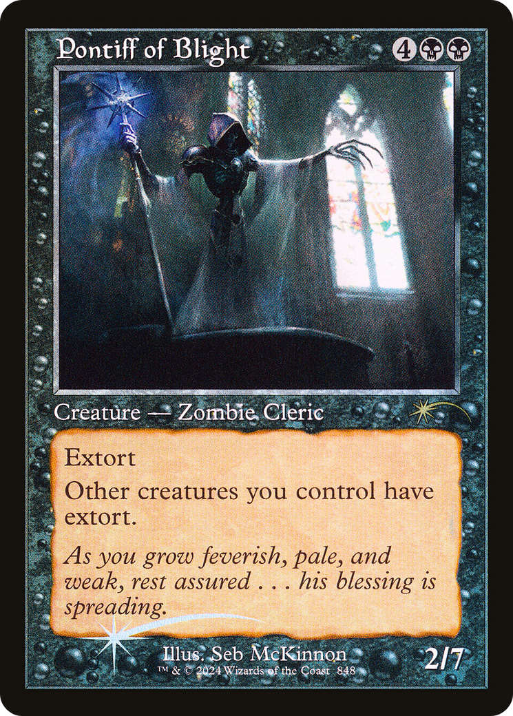Pontiff of Blight (Retro Frame) [Secret Lair Drop Series] | Gamers Paradise