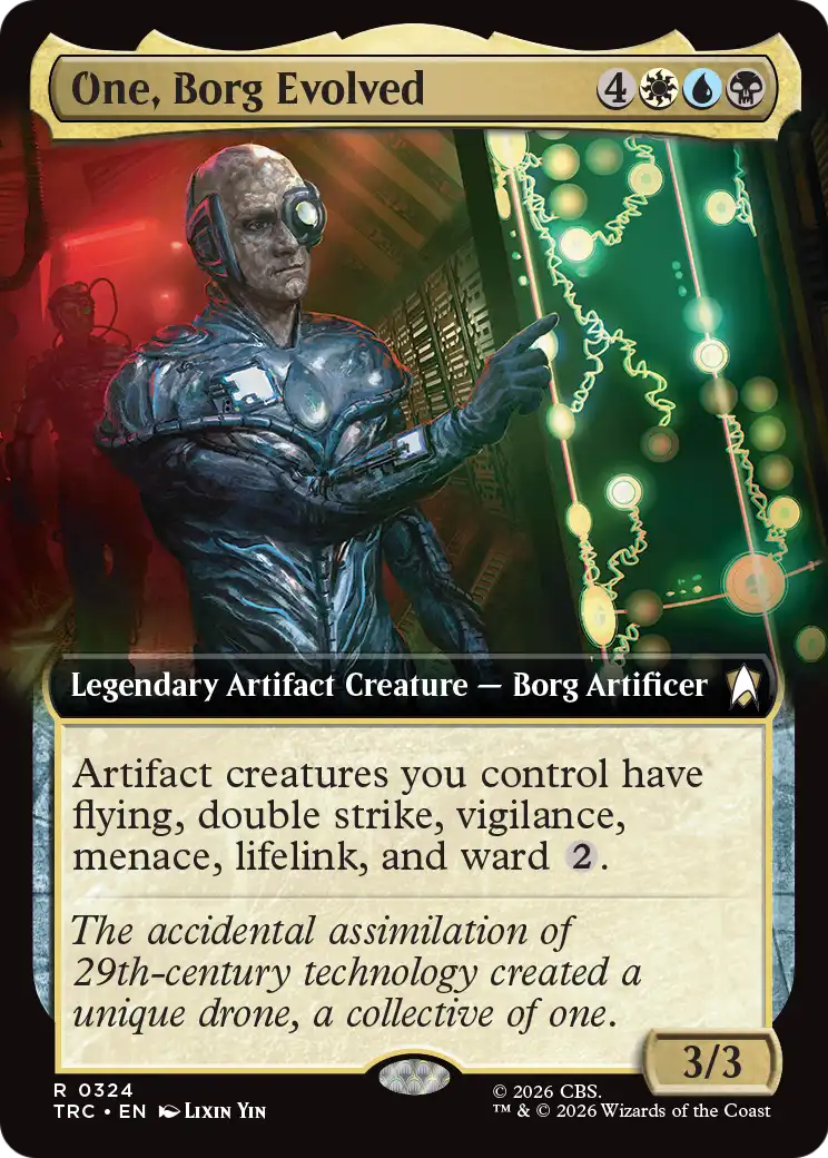 One, Borg Evolved (Extended Art) [Star Trek Commander] | Gamers Paradise