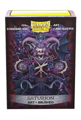 Dragon Shield: Standard 100ct Brushed Art Sleeves - Saturion | Gamers Paradise