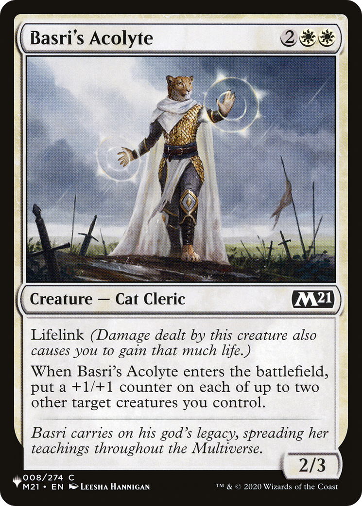 Basri's Acolyte [The List Reprints] | Gamers Paradise