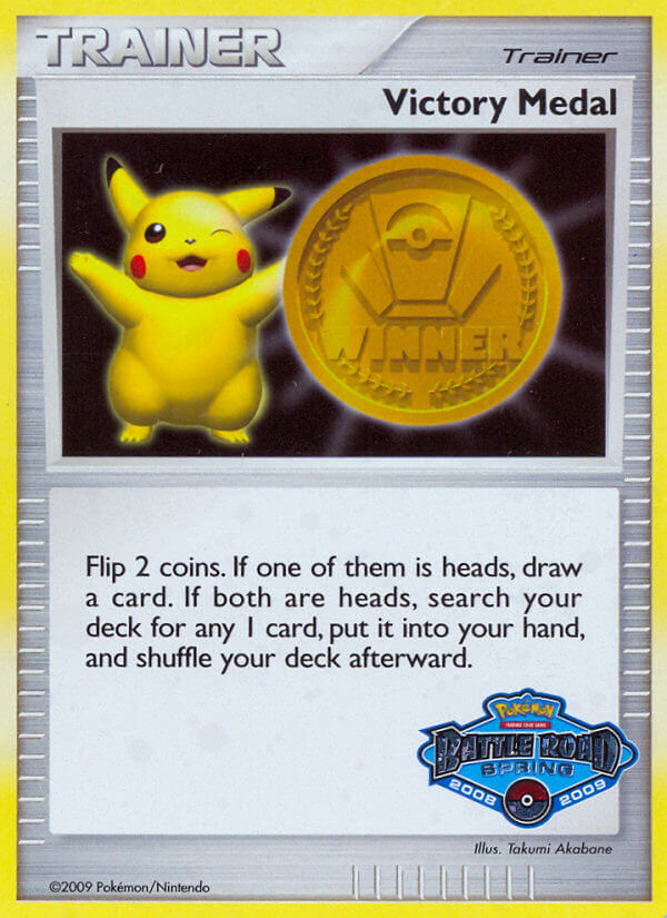Victory Medal (Battle Road Spring 2008 2009) [League & Championship Cards] | Gamers Paradise