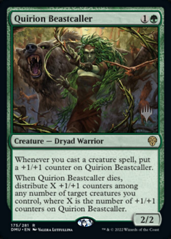 Quirion Beastcaller (Promo Pack) [Dominaria United Promos] | Gamers Paradise