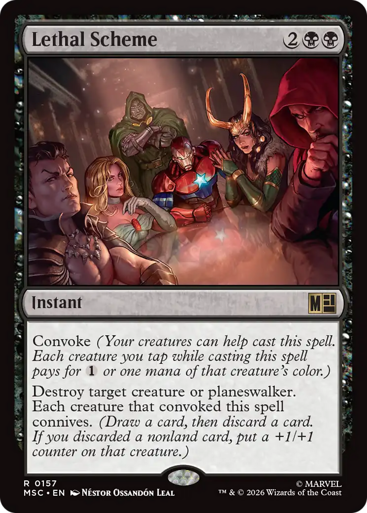 Lethal Scheme (Surge Foil) [Marvel Super Heroes Commander] | Gamers Paradise