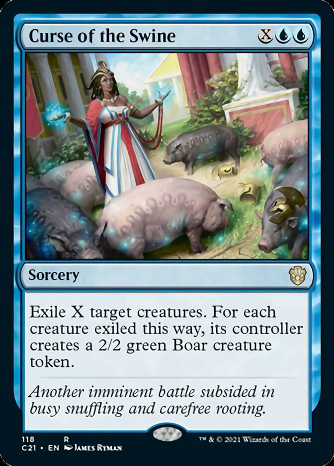 Curse of the Swine [Commander 2021] | Gamers Paradise