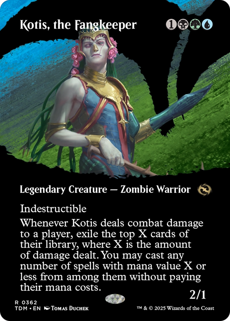 Kotis, the Fangkeeper (Borderless) [Tarkir: Dragonstorm] | Gamers Paradise