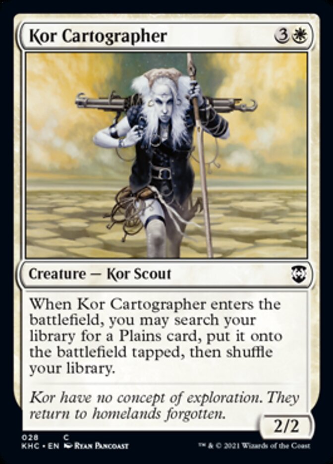 Kor Cartographer [Kaldheim Commander] | Gamers Paradise