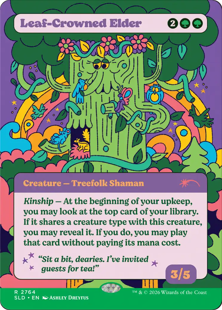 Leaf-Crowned Elder [Secret Lair Drop Series] | Gamers Paradise