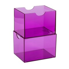 Dragon Shield: Strongbox - Clear Purple | Gamers Paradise