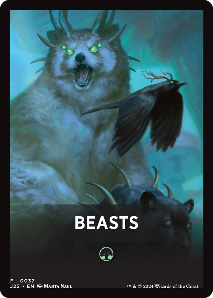 Beasts Theme Card [Foundations Jumpstart Front Cards] | Gamers Paradise