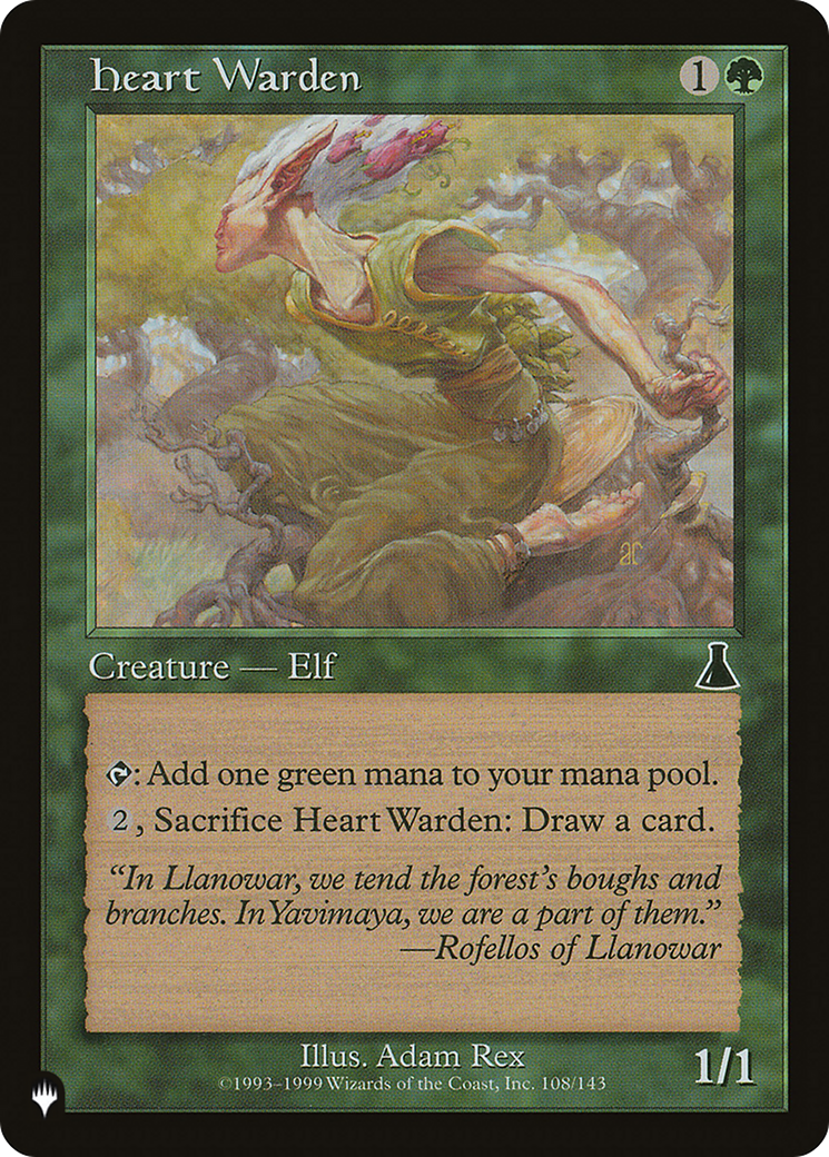 Heart Warden [The List Reprints] | Gamers Paradise