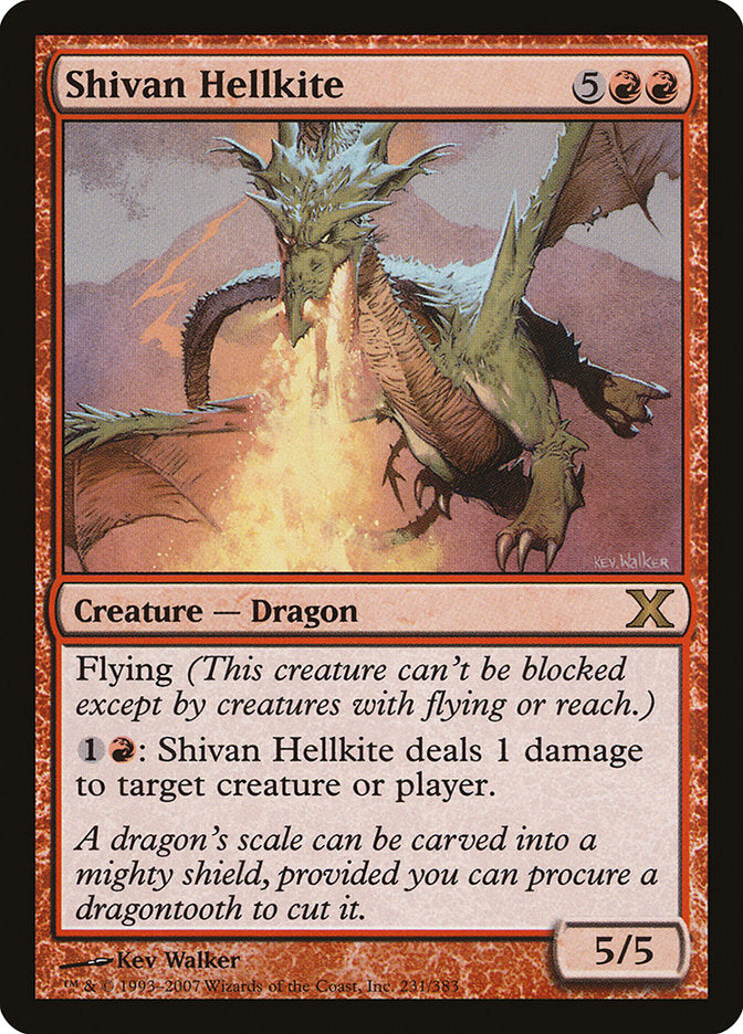 Shivan Hellkite [Tenth Edition] | Gamers Paradise