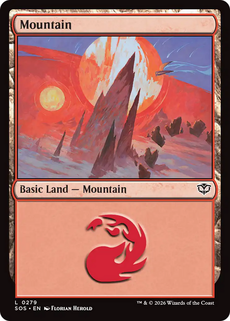 Mountain (0279) [Secrets of Strixhaven] | Gamers Paradise