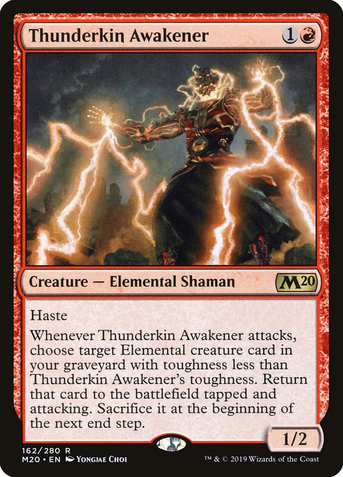 Thunderkin Awakener [Core Set 2020] | Gamers Paradise