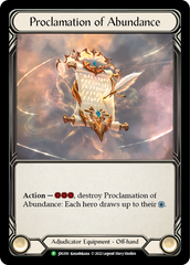 Proclamation of Abundance [JDG010] (Promo)  Rainbow Foil | Gamers Paradise