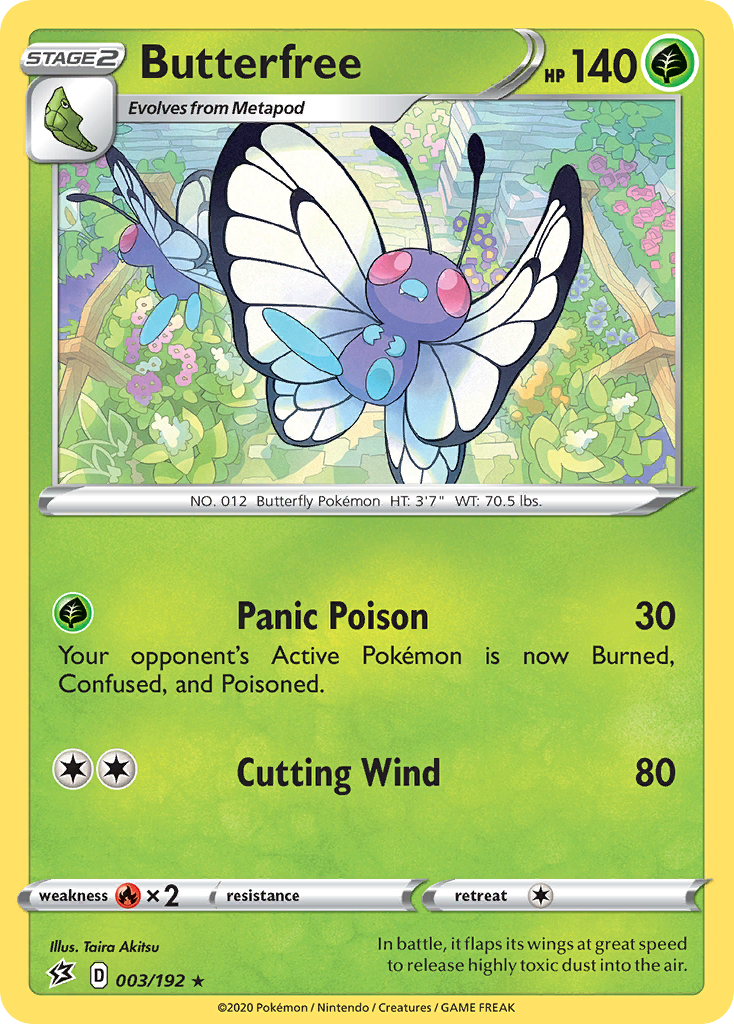 Butterfree (003/192) [Sword & Shield: Rebel Clash] | Gamers Paradise
