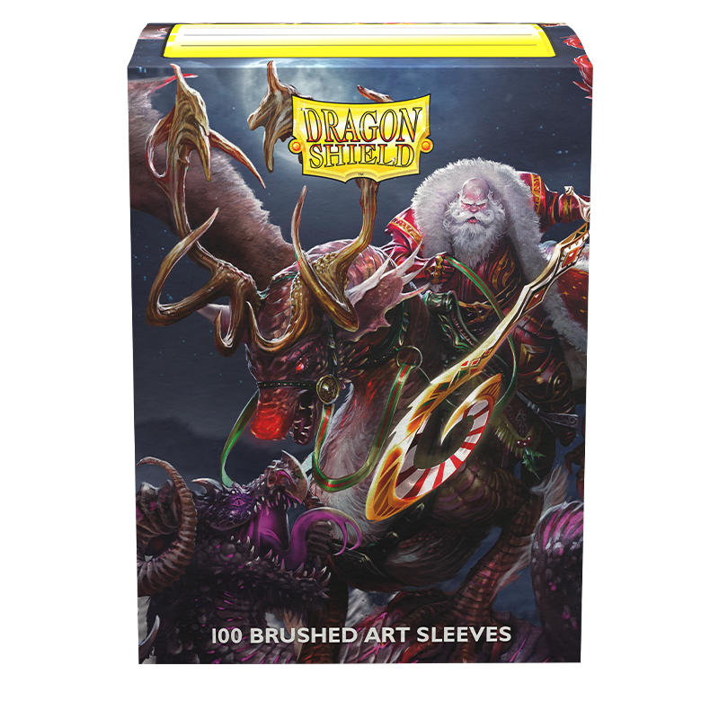 Dragon Shield: Standard 100ct Brushed Art Sleeves - Christmas (2022) | Gamers Paradise