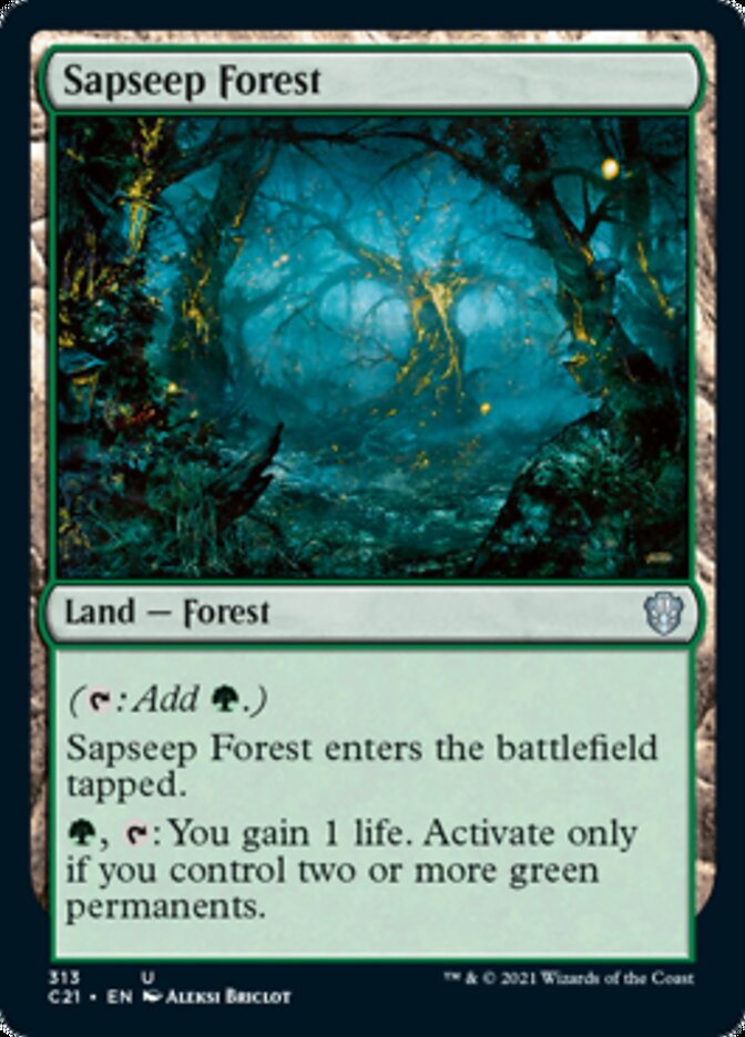 Sapseep Forest [Commander 2021] | Gamers Paradise