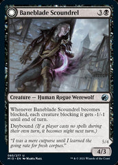 Baneblade Scoundrel // Baneclaw Marauder [Innistrad: Midnight Hunt] | Gamers Paradise