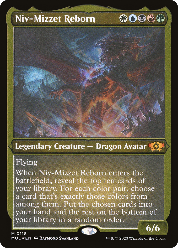 Niv-Mizzet Reborn (Foil Etched) [Multiverse Legends] | Gamers Paradise