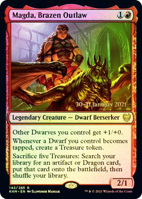 Magda, Brazen Outlaw [Kaldheim Prerelease Promos] | Gamers Paradise