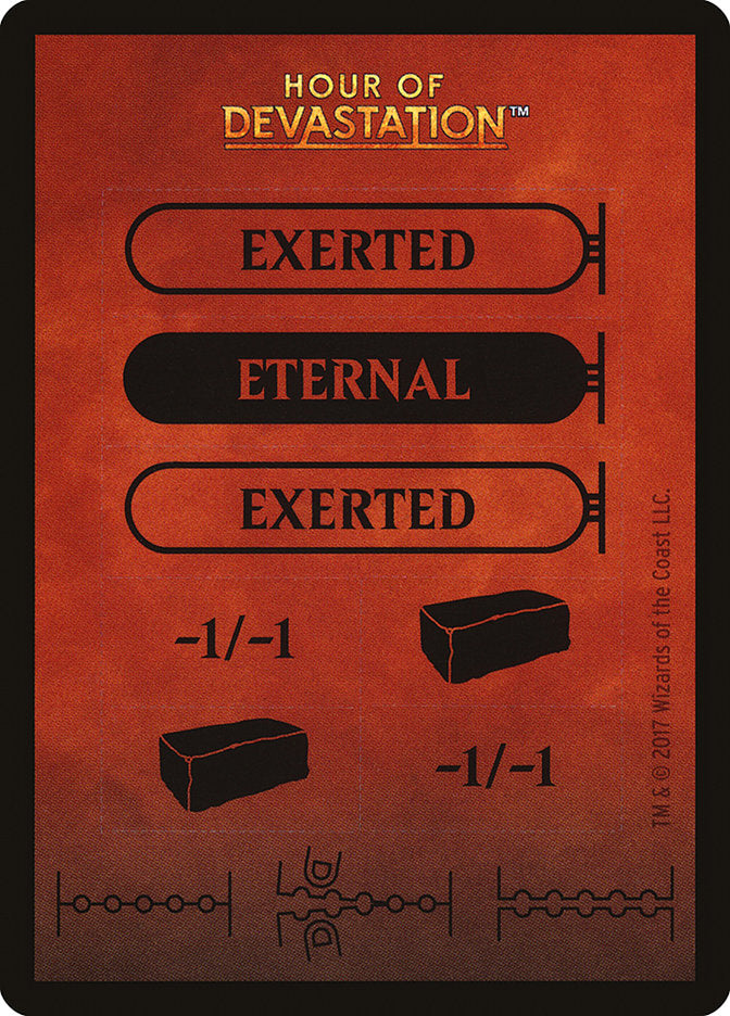 Punchcard (With Copyright Symbol) [Hour of Devastation Tokens] | Gamers Paradise