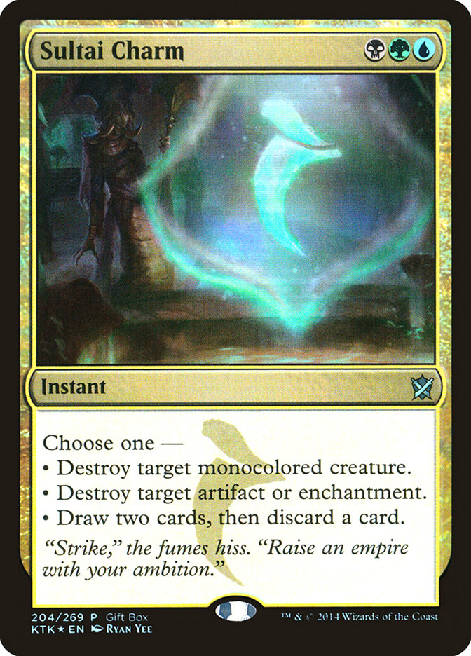 Sultai Charm (Gift Box) [Khans of Tarkir Promos] | Gamers Paradise