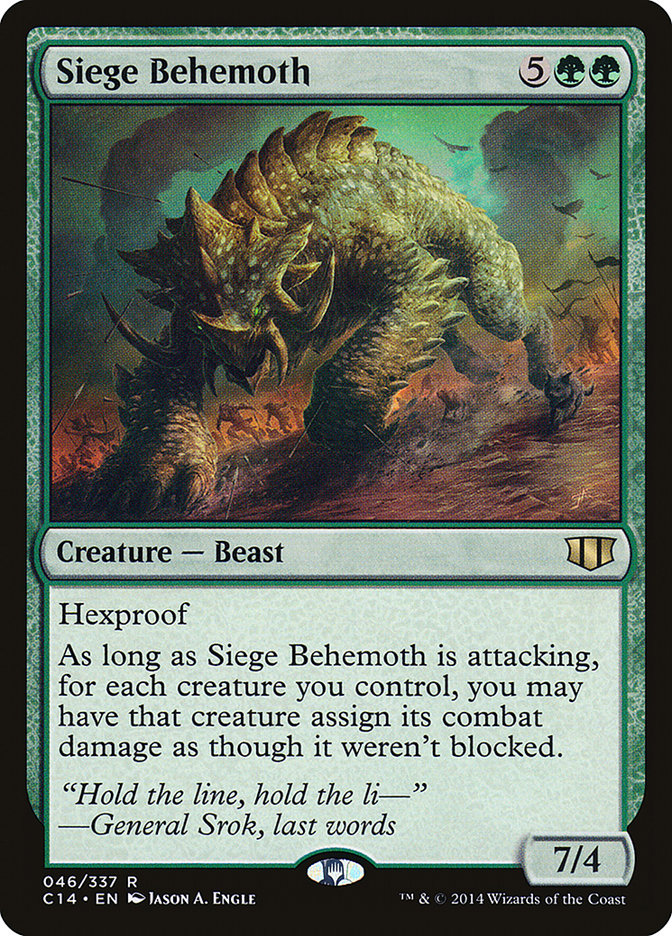 Siege Behemoth [Commander 2014] | Gamers Paradise