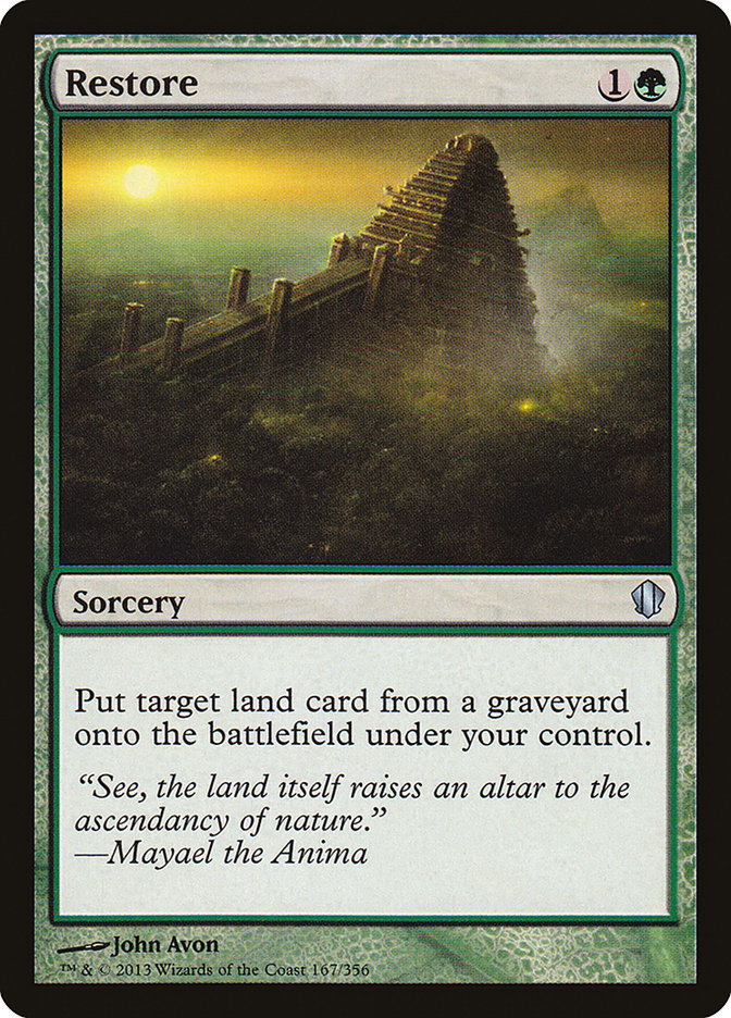Restore [Commander 2013] | Gamers Paradise