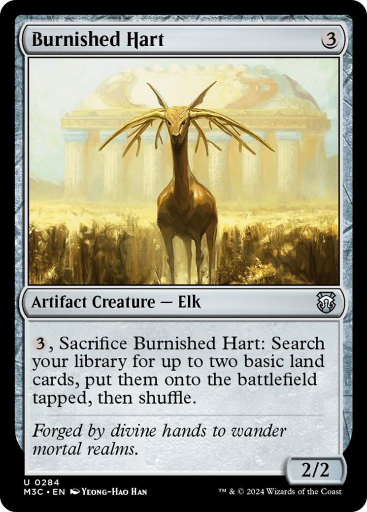 Burnished Hart (Ripple Foil) [Modern Horizons 3 Commander] | Gamers Paradise