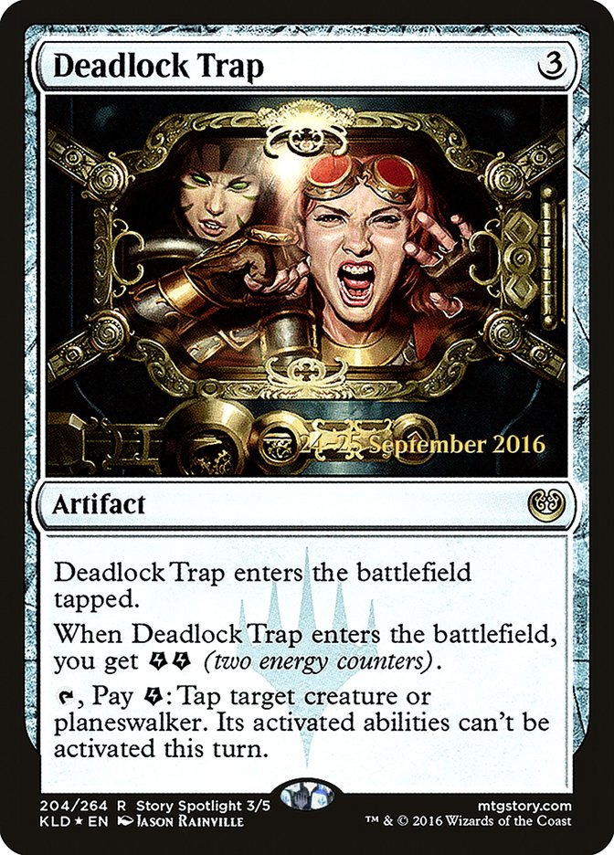 Deadlock Trap [Kaladesh Prerelease Promos] | Gamers Paradise