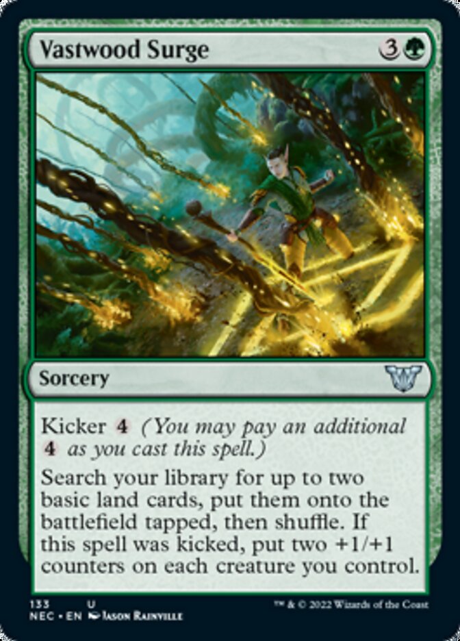 Vastwood Surge [Kamigawa: Neon Dynasty Commander] | Gamers Paradise