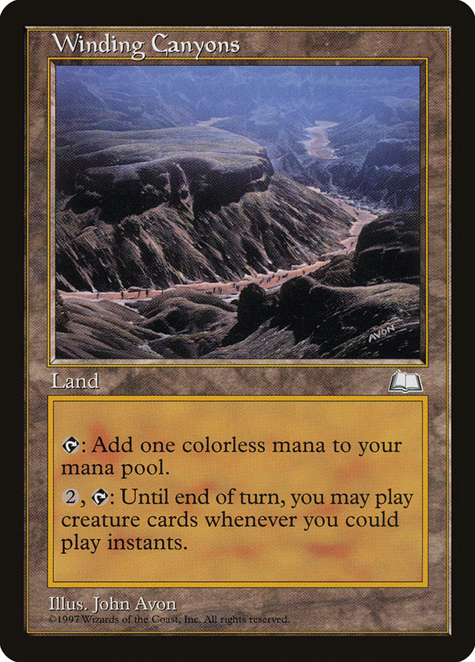 Winding Canyons [Weatherlight] | Gamers Paradise