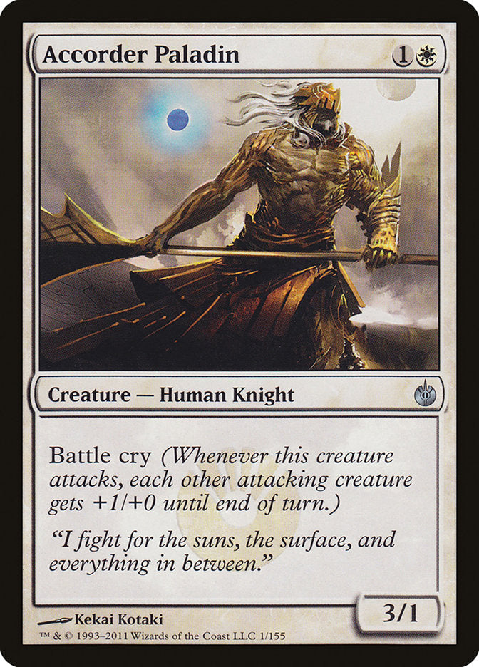 Accorder Paladin [Mirrodin Besieged] | Gamers Paradise