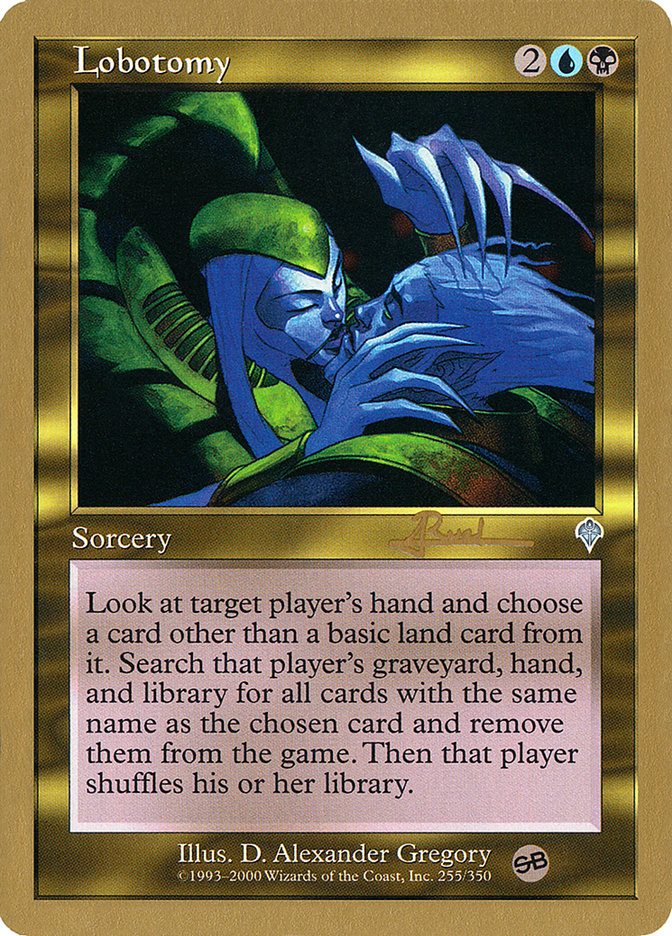 Lobotomy (Antoine Ruel) (SB) [World Championship Decks 2001] | Gamers Paradise