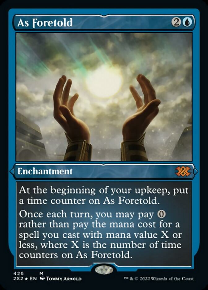 As Foretold (Foil Etched) [Double Masters 2022] | Gamers Paradise