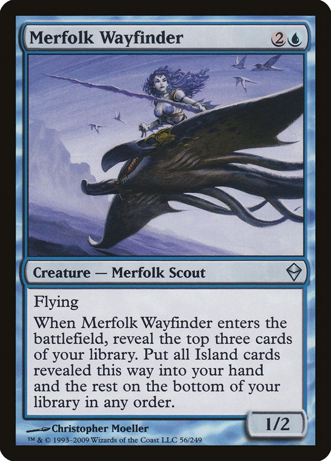 Merfolk Wayfinder [Zendikar] | Gamers Paradise