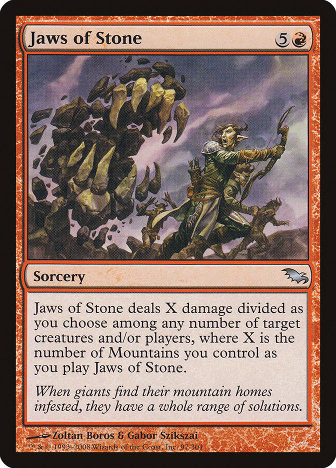 Jaws of Stone [Shadowmoor] | Gamers Paradise