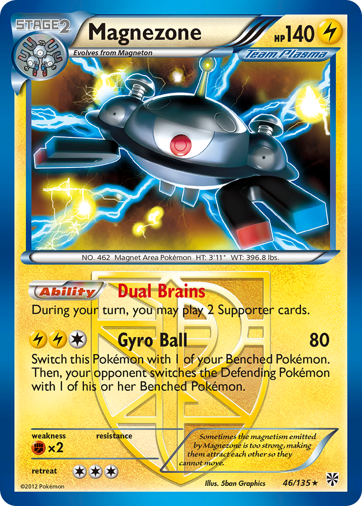 Magnezone (46/135) [Black & White: Plasma Storm] | Gamers Paradise